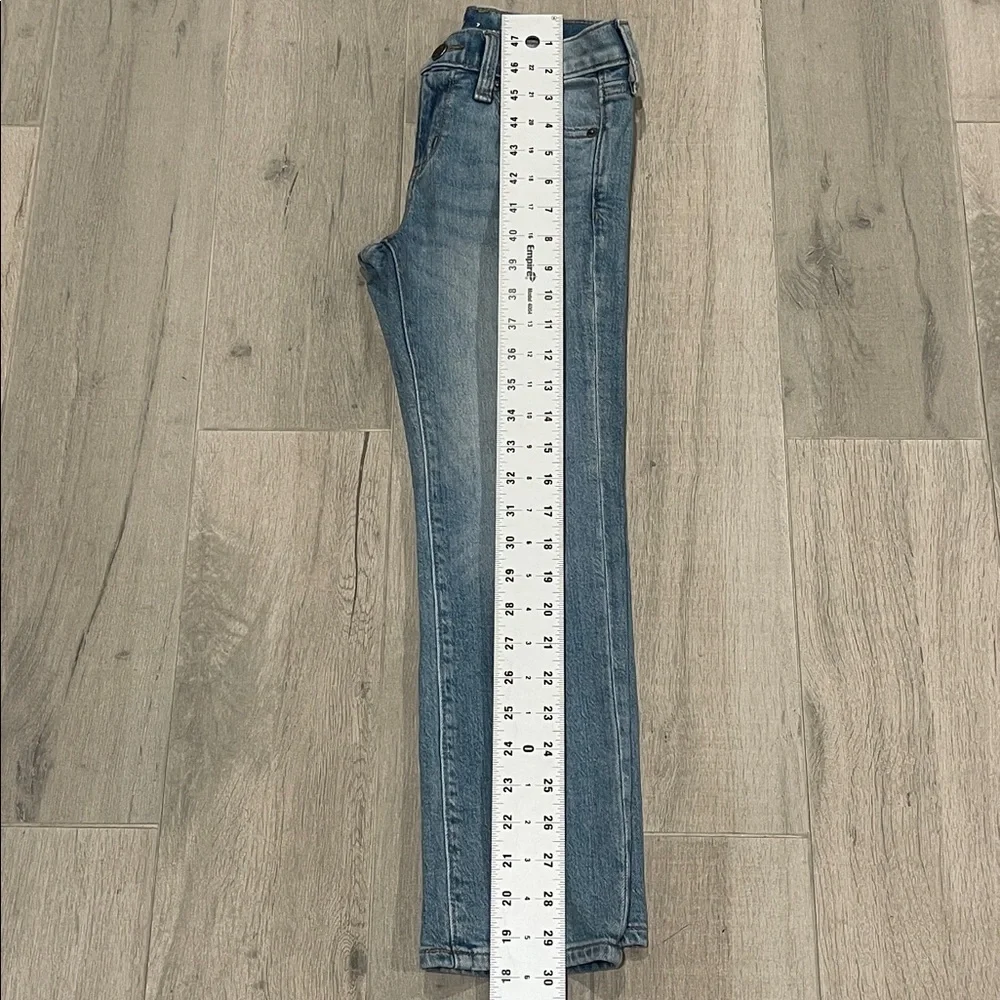 Old Navy Light Blue Kids Boys Slim Stretch Straight Jeans Size 7
